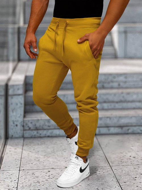 Pantalón de chándal de hombre camel OZONEE JS/XW01Z