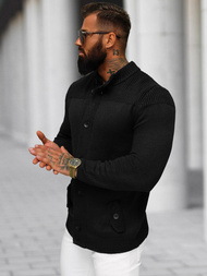 Jersey de hombre negro OZONEE NB/MM6011/4Z