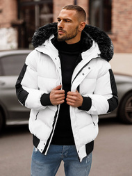 Chaqueta de hombre blanca OZONEE O/M798Z
