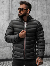 Chaqueta de hombre negra OZONEE JS/SM71