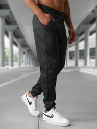 Pantalón de chándal de hombre negras OZONEE JS/15K1835/3