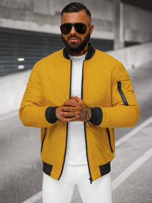 Chaqueta de hombre camel OZONEE JS/AK95Z