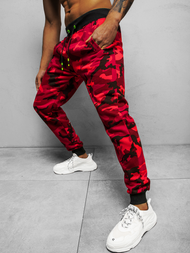 Pantalón de chándal de hombre rojo OZONEE JS/KZ15