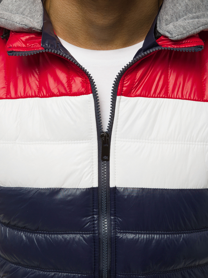 Chaleco de hombre azul marino OZONEE N/6105