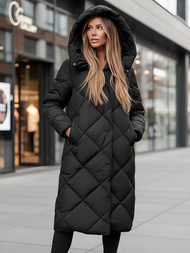 Chaqueta de mujer negra OZONEE JS/5M3173/392Z