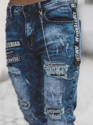 Vaqueros de hombre azul OZONEE O/E7752B