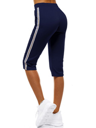 Pantalón de chándal para mujer azul marino OZONEE JS/1021/C4
