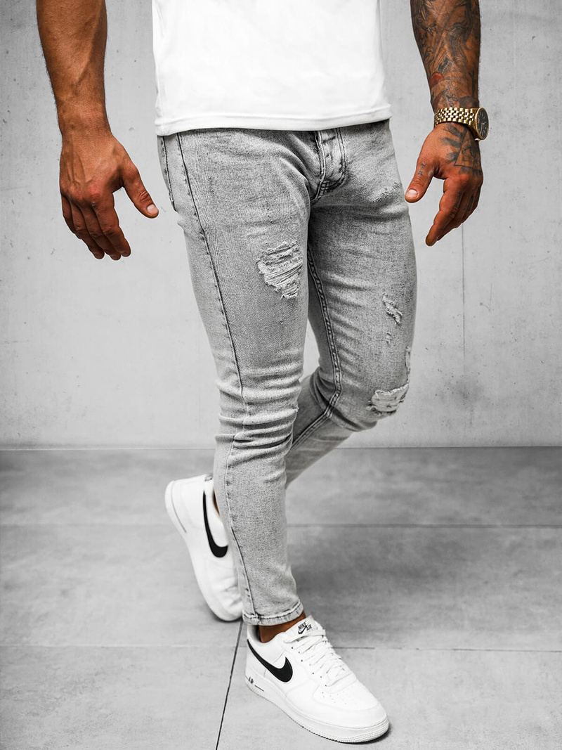 Vaqueros de hombre gris OZONEE O/2358/2