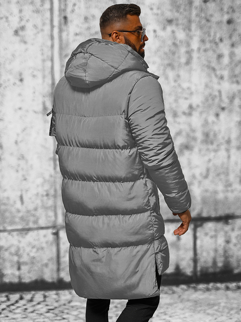 Chaqueta de hombre gris OZONEE O/M799