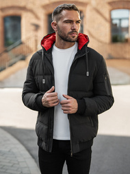 Chaqueta de hombre negra OZONEE JS/31M5003Z