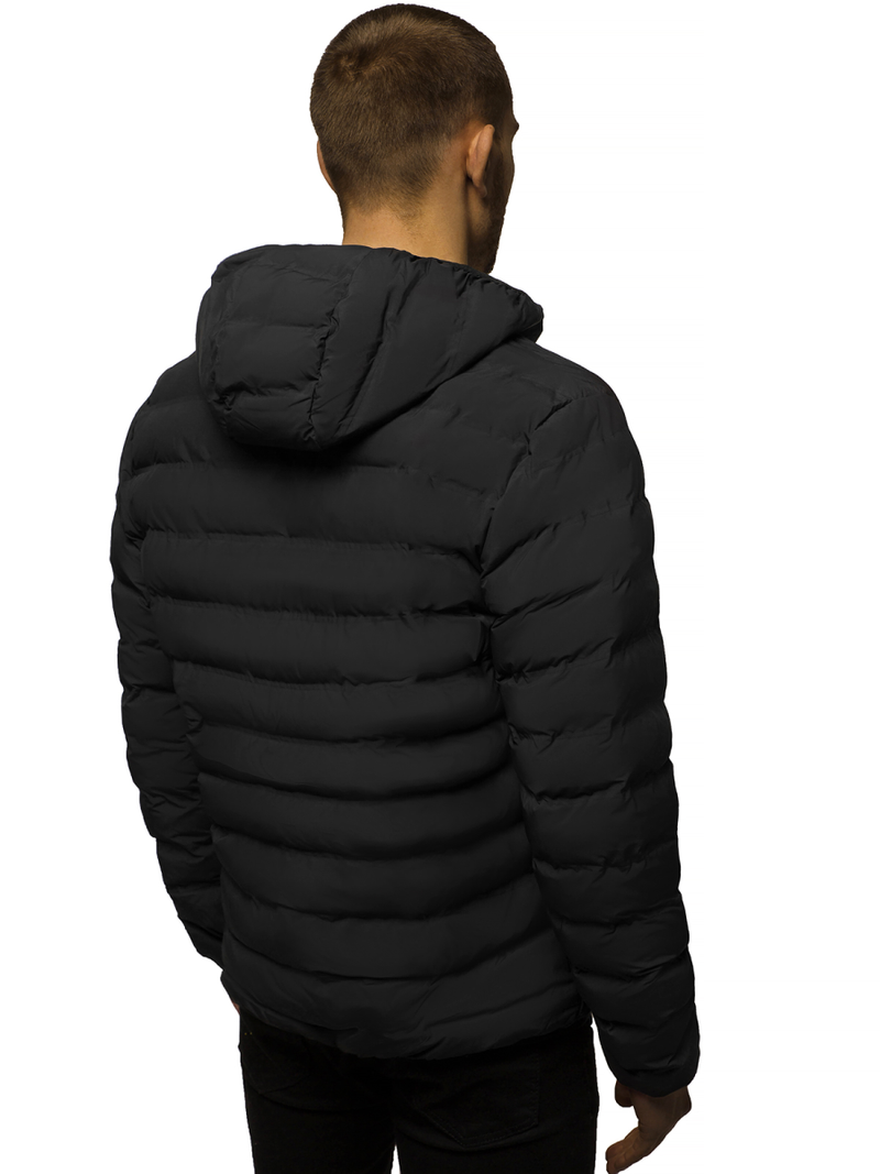 Chaqueta de hombre negra OZONEE JS/SM67Z
