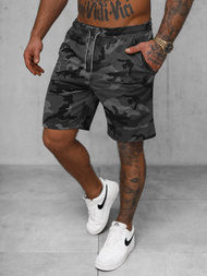 Pantalón corto de hombre grafito OZONEE JS/8K283/5