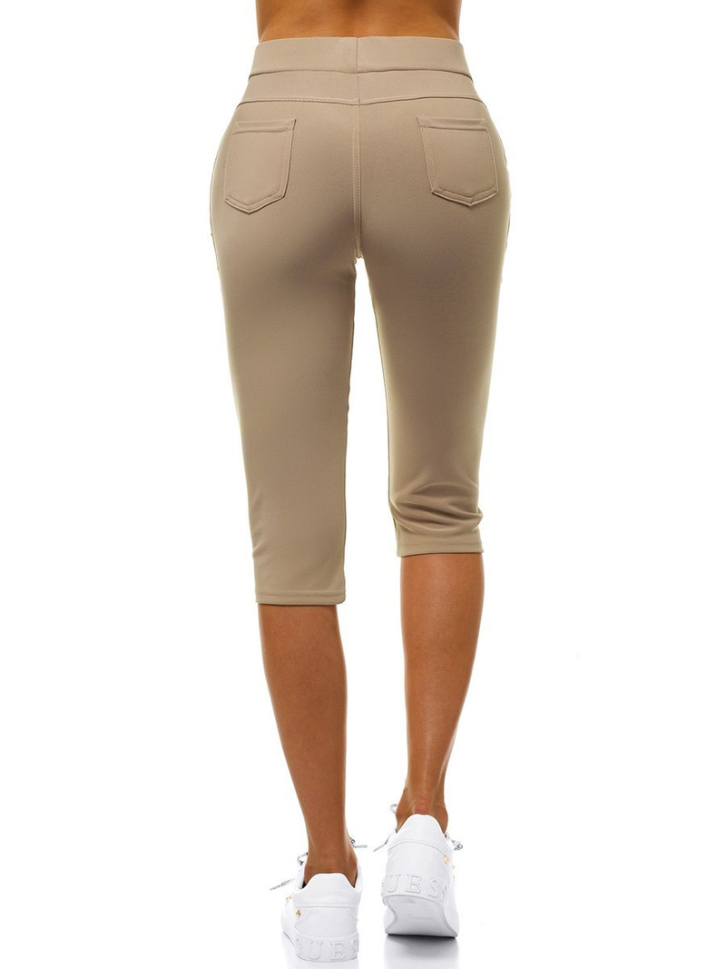 Leggings para mujer beige OZONEE JS/1041/A8