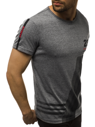 Camiseta de hombre grafita OZONEE JS/SS10932