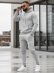 Chándal de hombre gris OZONEE JS/68C10381/2Z