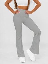 Leggings para mujer con piernas anchas gris OZONEE JS/17K587/5