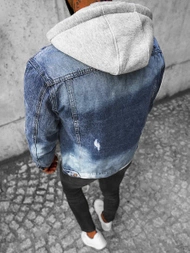 Chaqueta vaquera de hombre azul OZONEE NB/MJ505BZ