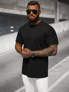 Camiseta de hombre negras OZONEE NB/MT3098