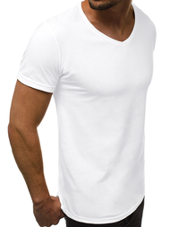 Camiseta de hombre blanco OZONEE O/2309