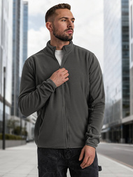 Sudadera de hombre grafito OZONEE JS/HH016/5