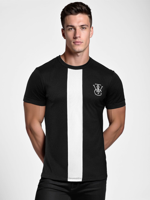 Camiseta de hombre negras OZONEE O/L1184