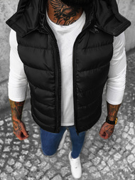 Chaleco de hombre negra OZONEE N/7129