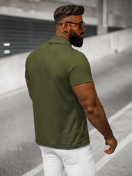 Polo de hombre verde OZONEE JS/8T80/29Z