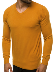 Jersey de hombre camel claro OZONEE TMK/YY03/9