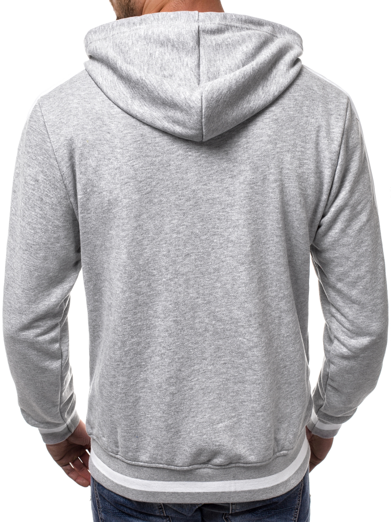 Sudadera de hombre Сiра OZONEE A/1009Z