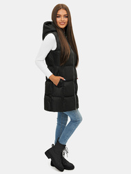 Chaleco de mujer negro OZONEE JS/M721/392