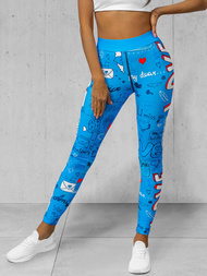 Leggings para mujer azul OZONEE O/20755Z