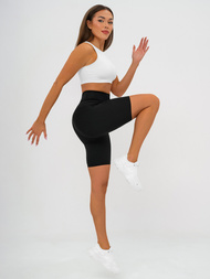 Leggins mujer cortos negros OZONEE JS/17K583/3