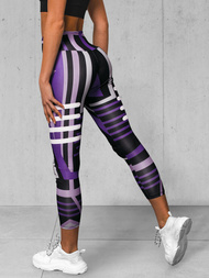 Leggings para mujer violeta OZONEE O/D0010Z