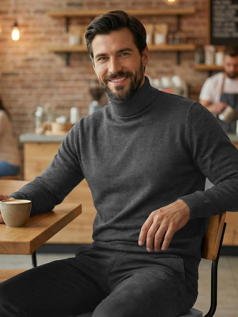 Jersey de hombre grafito OZONEE JS/59B3603/5