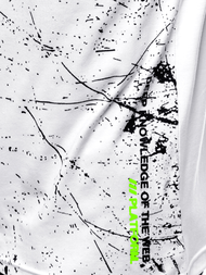 Camiseta de hombre blanca OZONEE JS/SS10917Z