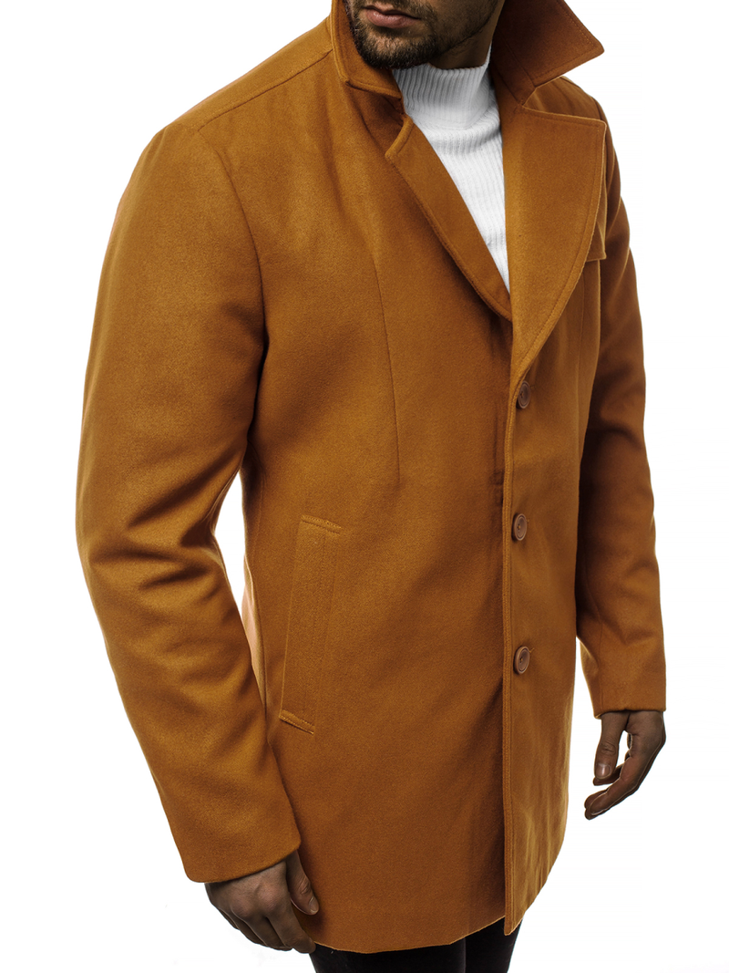 Abrigo de hombre camel OZONEE N/5922Z