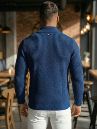 Jersey de hombre azul marino OZONEE NB/MM6020/6Z