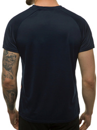 Camiseta de hombre azul marino OZONEE JS/KS2101