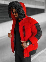 Chaqueta de hombre roja OZONEE O/M798Z