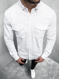Camisa vaquera de hombre crudo OZONEE O/3466