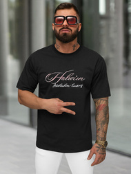 Camiseta de hombre negras OZONEE O/YN2/632