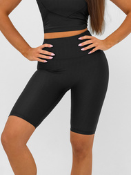 Leggins mujer cortos negros OZONEE JS/17K597/3