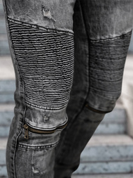 Vaqueros de hombre negras OZONEE NB/MP0069N