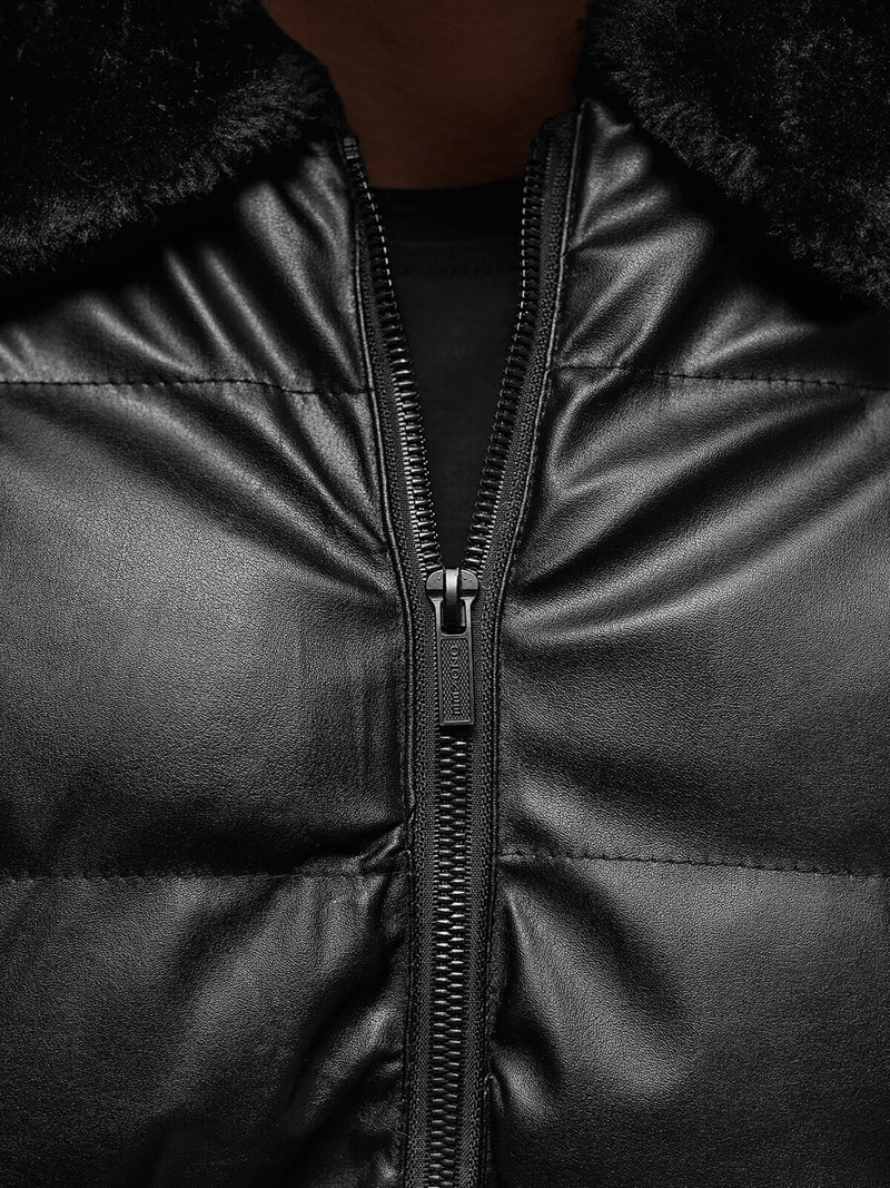 Chaqueta de hombre negra OZONEE O/M795Z