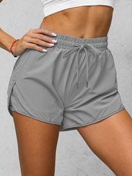Pantalones cortos deportivos para mujer gris OZONEE JS/XY24015S