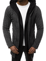 Sudadera de hombre grafito OZONEE MACH/2138