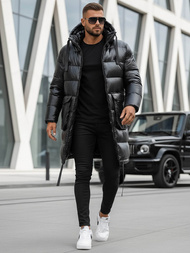 Chaqueta de hombre negro OZONEE O/M3205Z