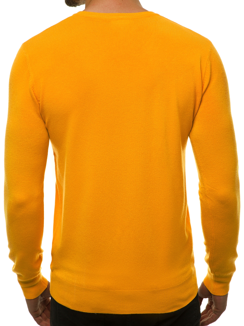 Jersey de hombre amarillo OZONEE TMK/YY03/17