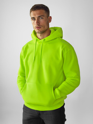 Sudadera de hombre neón verde OZONEE JS/2009Z 