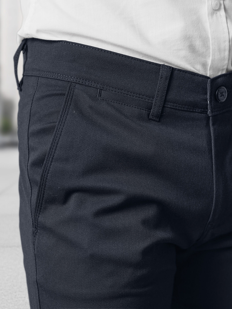 Pantalón chino de hombre azul marino OZONEE V/5100